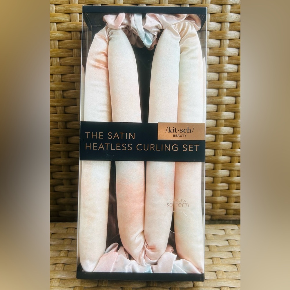 Kitsch “The Satin Heatless Curling Set” – Brand New!